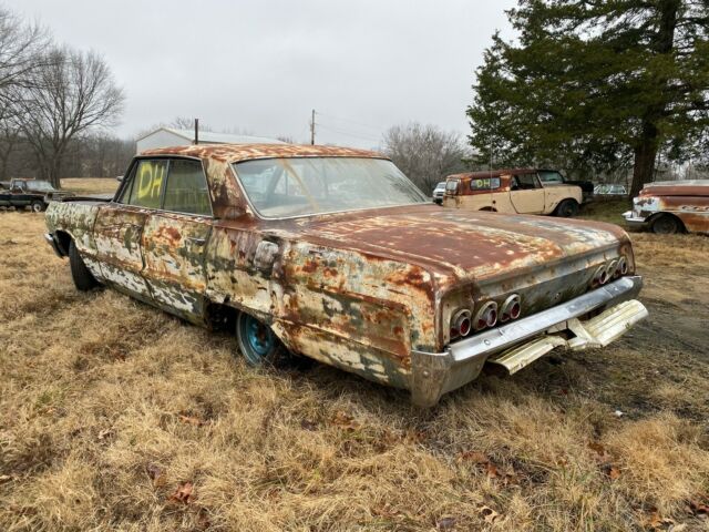 1964 chevrolet impala 4 door hardtop biscayne bel air project parts