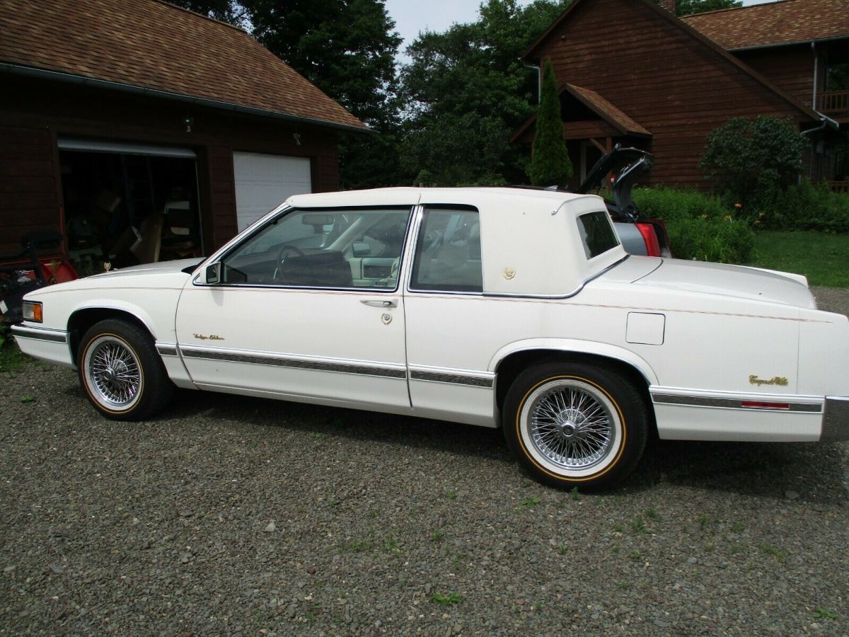 1992 cadillac coupe deville spring editon 49k florida car always garaged loaded