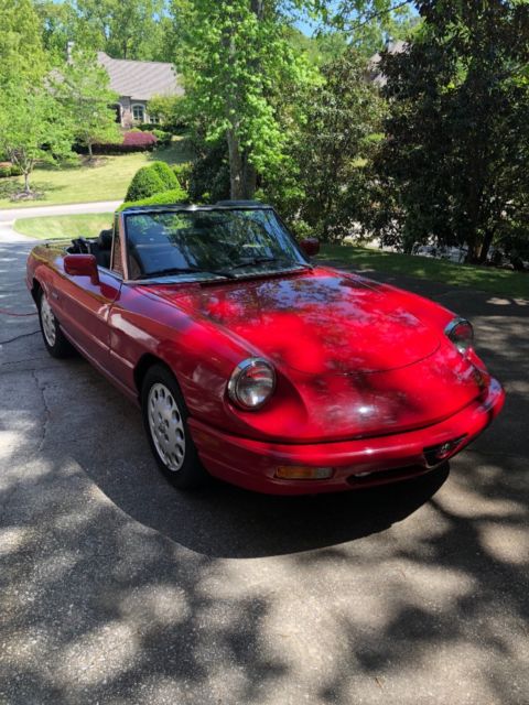 1993 alfa rameo spider veloce
