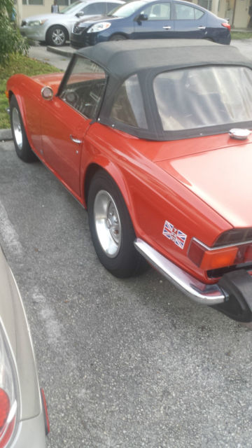 1974 triumph tr6 base convertible 2-door 2.5l $7500 obo