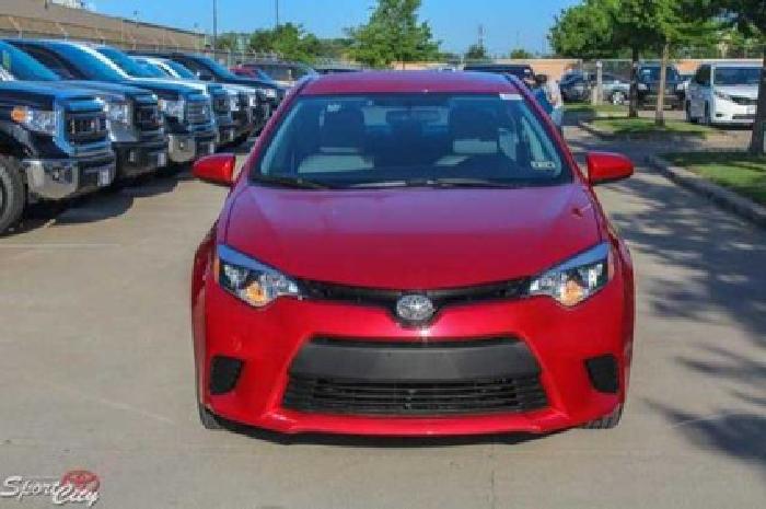 2014 toyota corolla le in dallas, tx