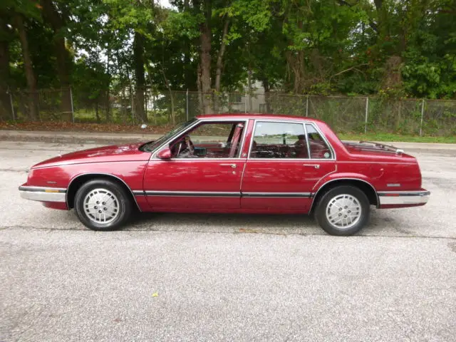 1989 buick lesebre custom 4dr. one owner low miles no reserve clean