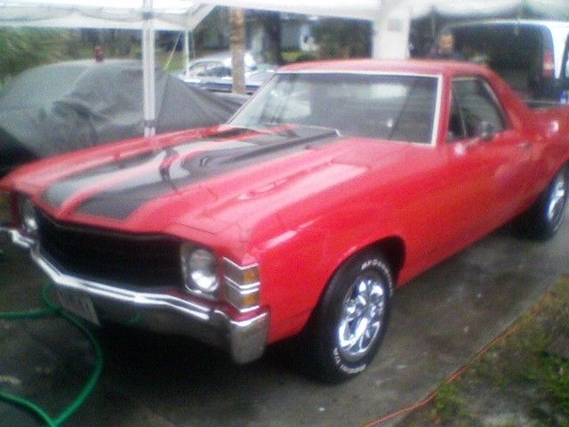 1972 chevrolet el camino base standard cab pickup 2-door 6.6l