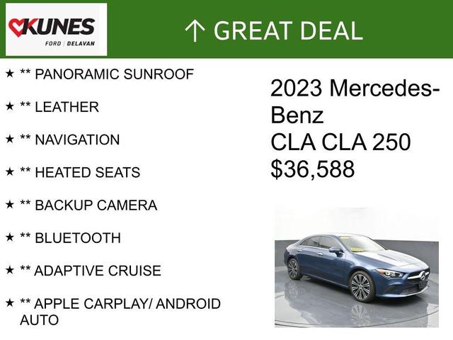 2023 mercedes-benz cla 250 base