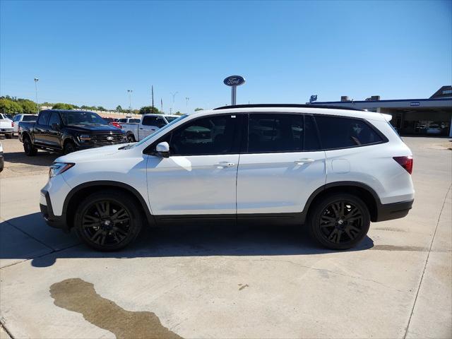 2021 honda pilot awd black edition