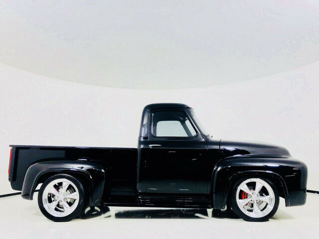 1955 ford f-100 resto mod on svt lightning black lightning *480.418.6160*