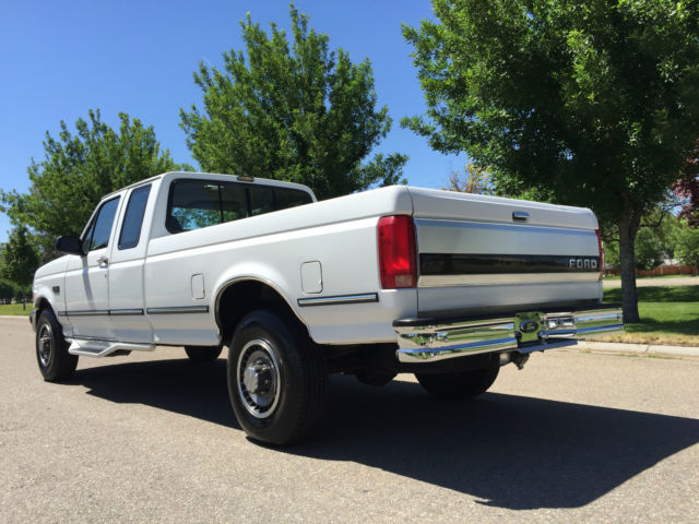 1992 ford supercab xlt f-250 original owner low miles 61.000