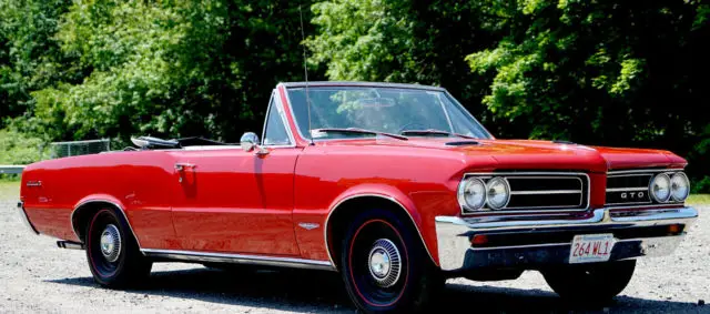 real deal phs gto 4 speed 389 3 2 bbl carbs fully restored