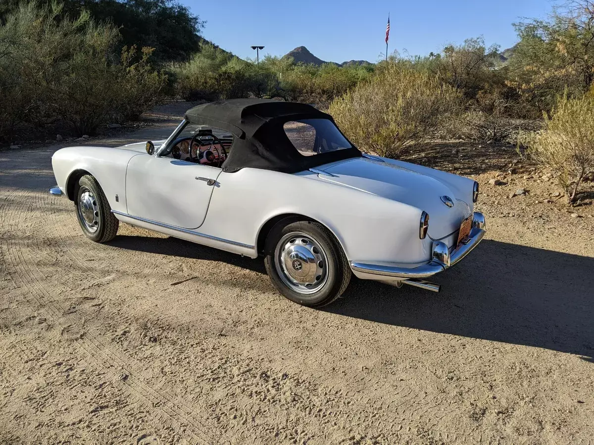 alfa romeo giulietta spider 1958