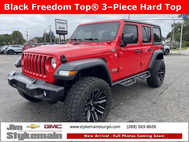 2018 jeep wrangler unlimited sport