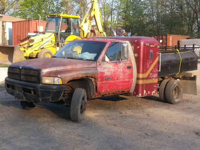 1994 dodge ram 3500 cummins diesel 12v 5spd rat rod 2wd
