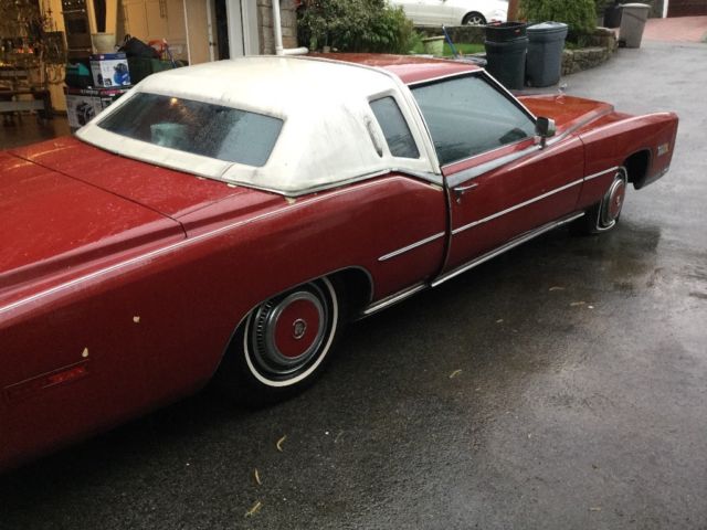 1978 cadillac eldorado red