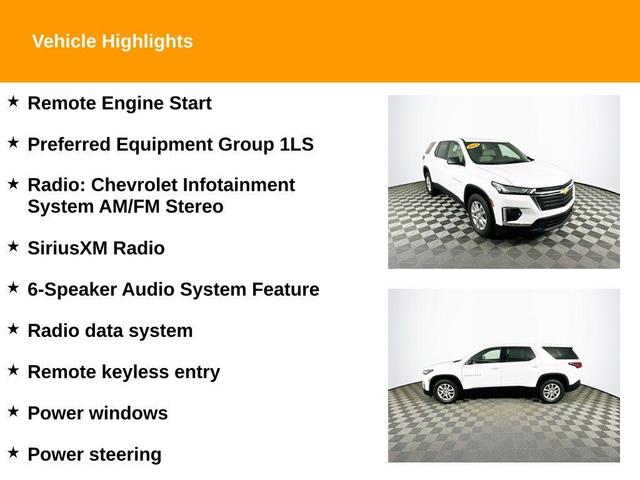 2022 chevrolet traverse ls