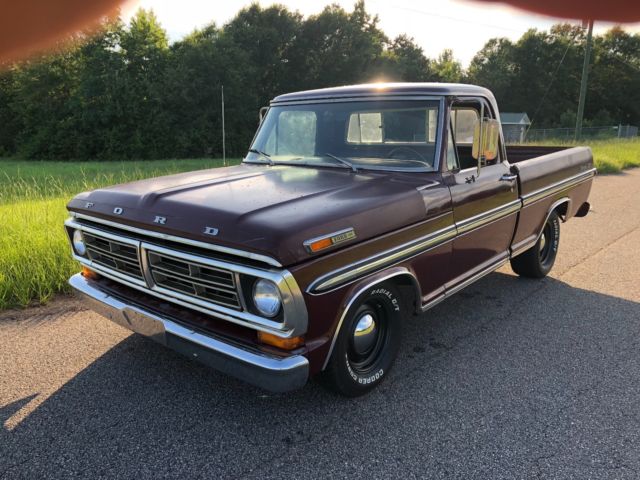 1972 ford f100 ranger xlt 360/c6 original paint