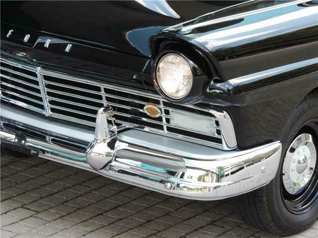 1957 ford supercharged custom series black v8 312 ford y block manual