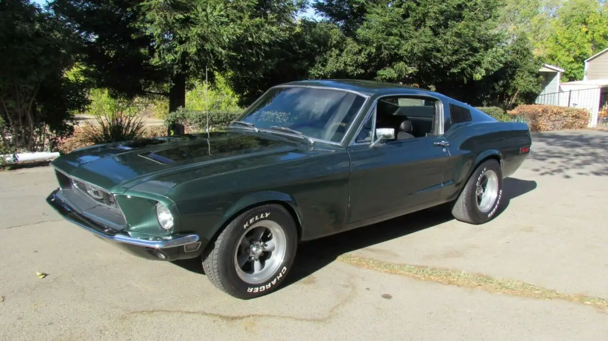 1968 mustang fastback bullitt factory gt 390 4 speed free shipping w/buy it now!