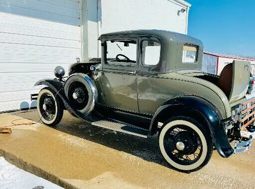 parade ready - 1930 ford model a deluxe coupe - kansas & missouri - drive home