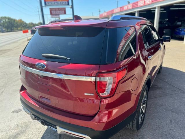 2017 ford explorer platinum
