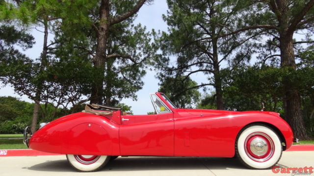 1954 jaguar xk120 dhc drophead coupe classic british roadster dohc six - video