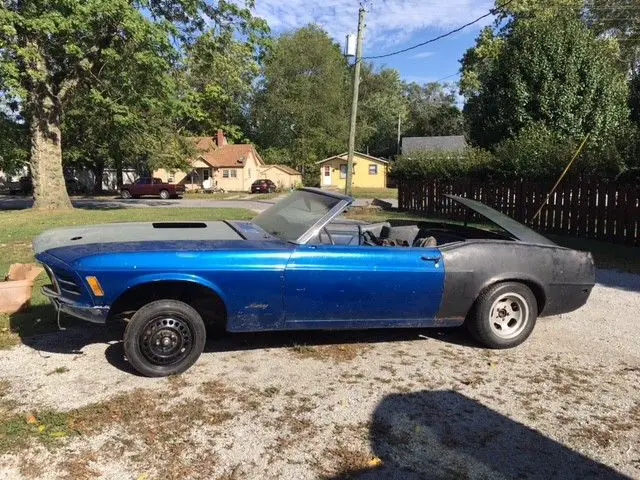 1970 ford "m" code mustang convertible