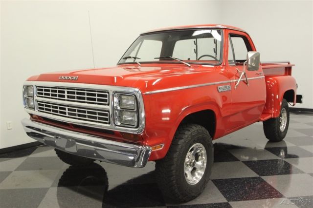 rare red collectable power truck 1979 4x4 used automatic