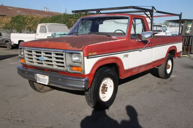 1985 ford f-250 xl automatic 8 cylinder no reserve