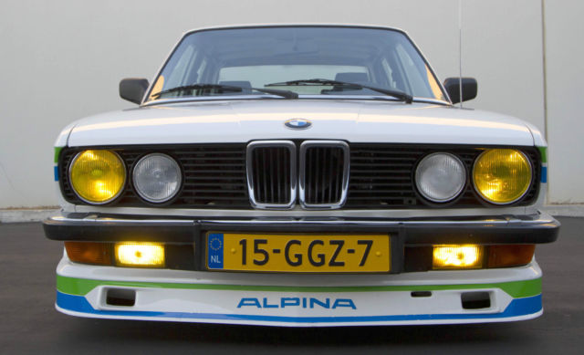 bmw e28 alpina b9 tribute car 1982 euro 525i with crank windows and no sunroof