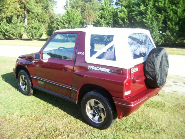93 geo tracker 4x4 convertible sidekick jeep suv towing rare