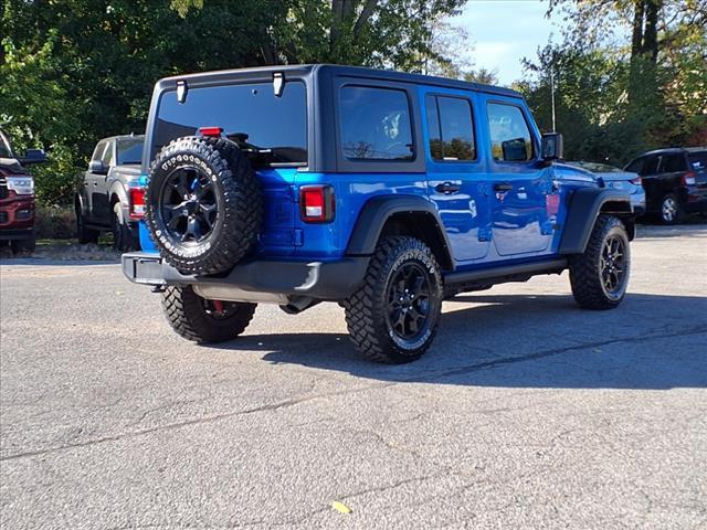 2021 jeep wrangler willys