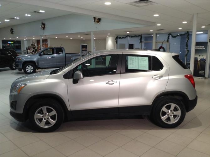 used 2016 chevrolet trax awd ls somerset, pa 15501 for sale in somerset, pennsylvania
