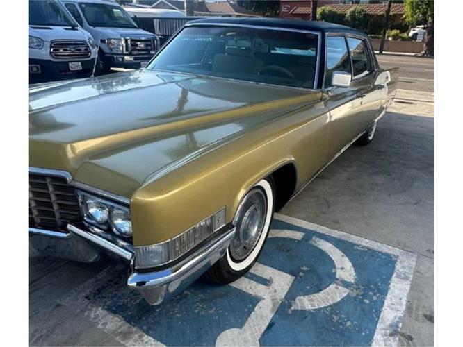 1969 cadillac fleetwood in cadillac, michigan
