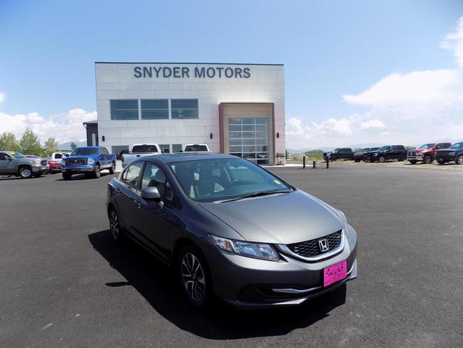 used 2013 honda civic ex sedan bozeman, mt 59718 for sale in bozeman, montana