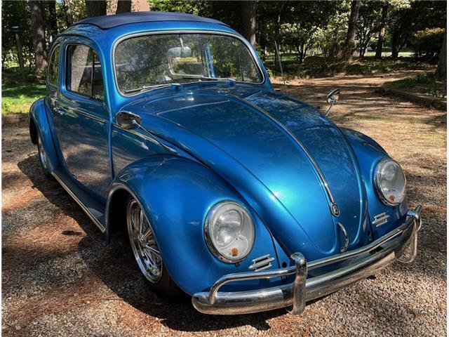 1962 custom vintage vw beetle ragtop with great mods - air ride, 1835 engine
