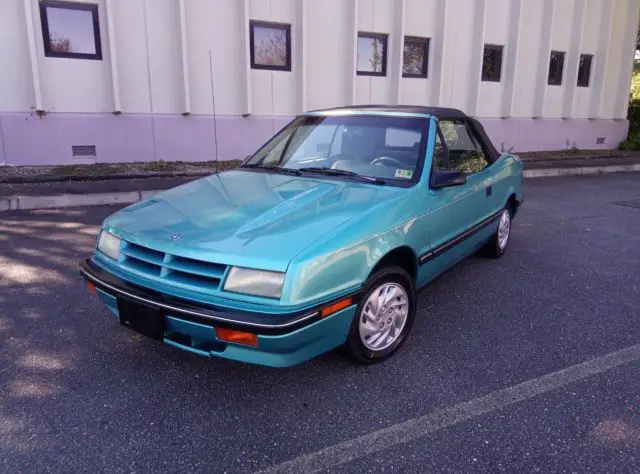 1993 dodge shadow convertible