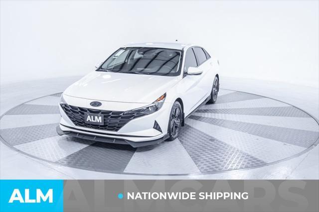 2021 hyundai elantra hev blue