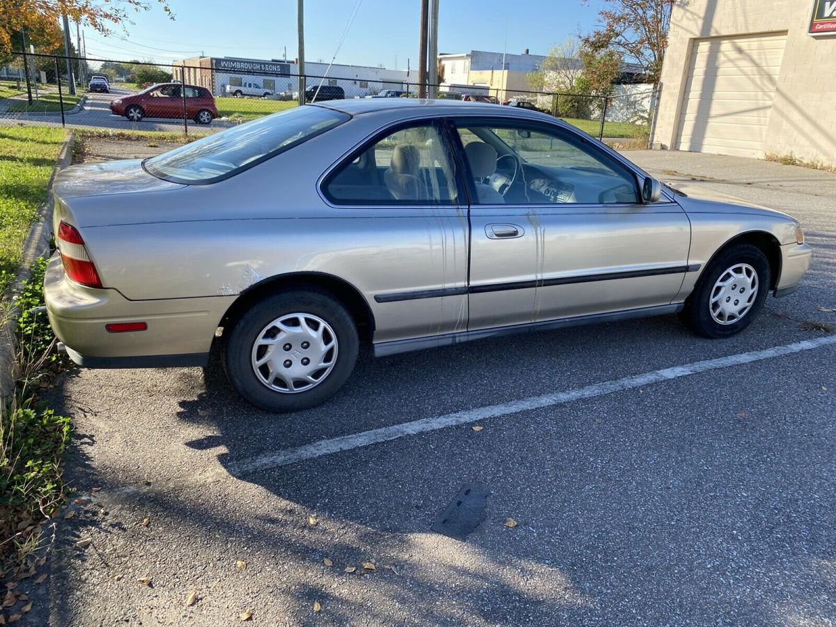 1994 honda accord coupe brown fwd automatic lx