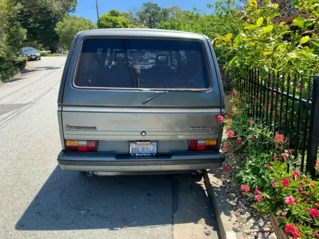 1987 vw vanagon weekender - wolfsburg edition