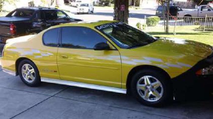 2002 monte carlo ss limited edition pace car in modesto, ca