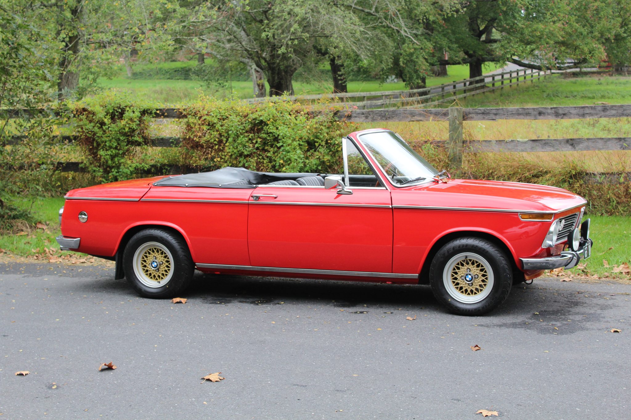 1967 bmw 1600-2 baur cabriolet 5-speed