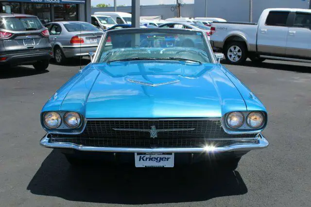 1966 ford thunderbird 8098 miles convertible v8 7.0l/428 automatic