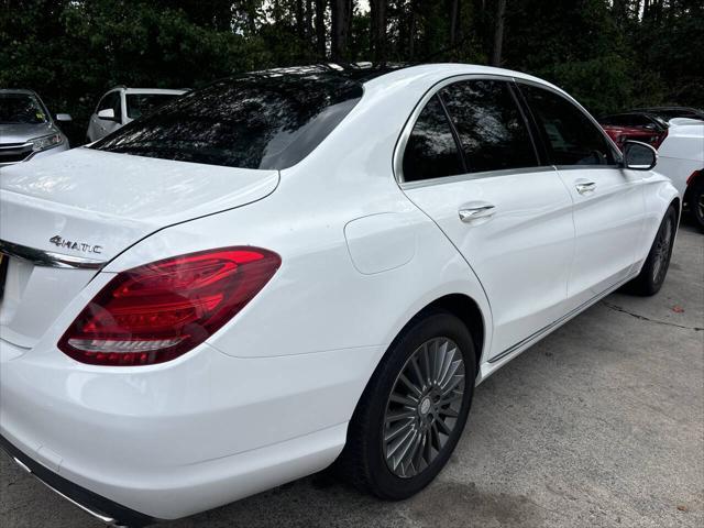 2015 mercedes-benz c-class c 300 4matic awd 4dr sedan