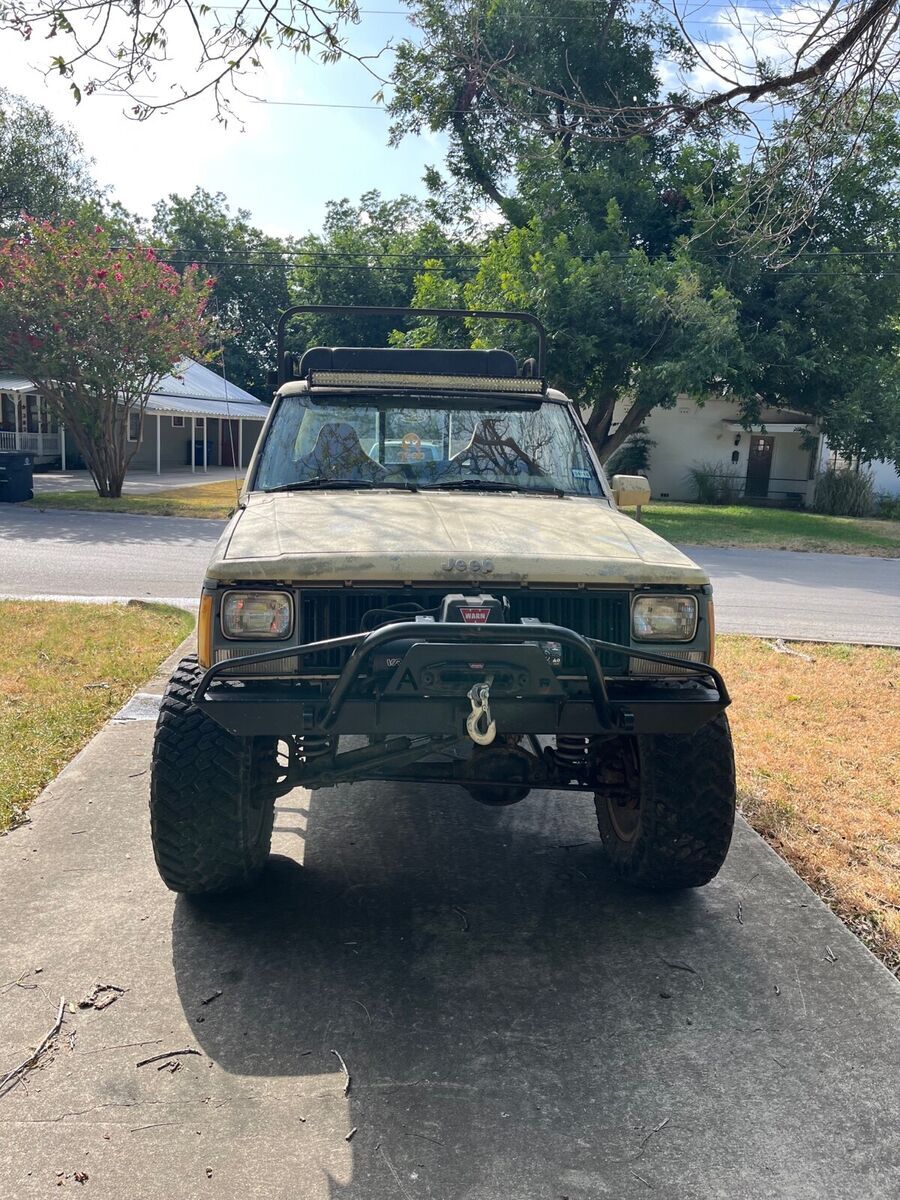 1989 jeep comanche pickup brown 4wd automatic pioneer