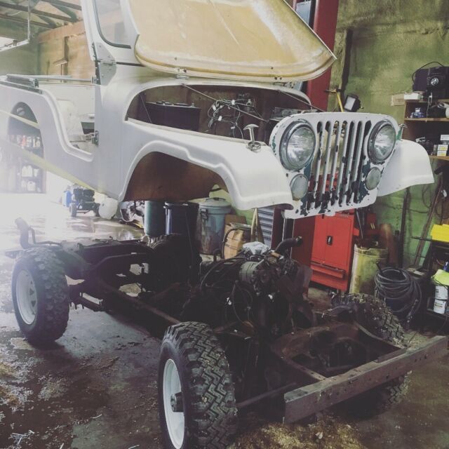 1971 jeep cj 5 convertible grey 4wd manual