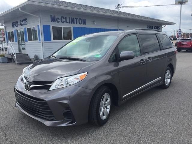 used 2018 toyota sienna le parkersburg, wv 26101 for sale in parkersburg, west virginia