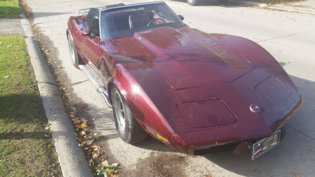 1975 corvette convertible (no reserve!!)