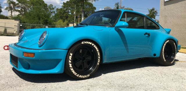 1982 porsce 911 hot rod miami blue 3.6 360hp 300tq. new tranny new suspension