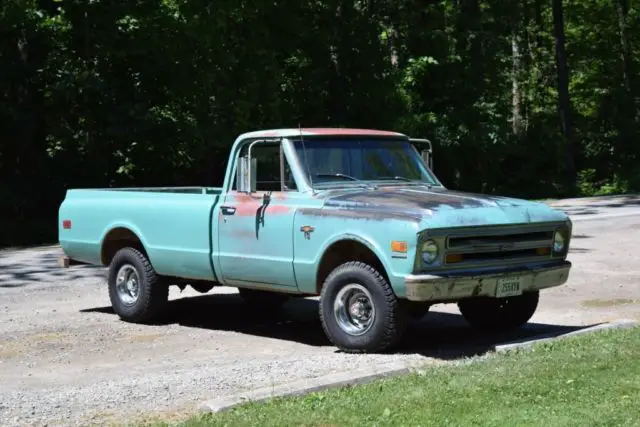1968 chevrolet k10 4x4 *patina* no reserve