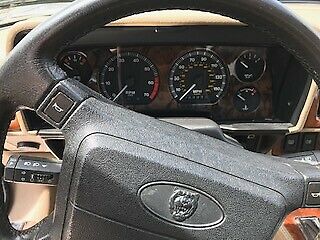 jaguar xjs convertible 2 door - 6 cyl metallic beige-brown top 1994 jag