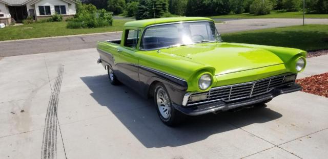 1957 ford ranchero 20,705 miles green 302 automatic