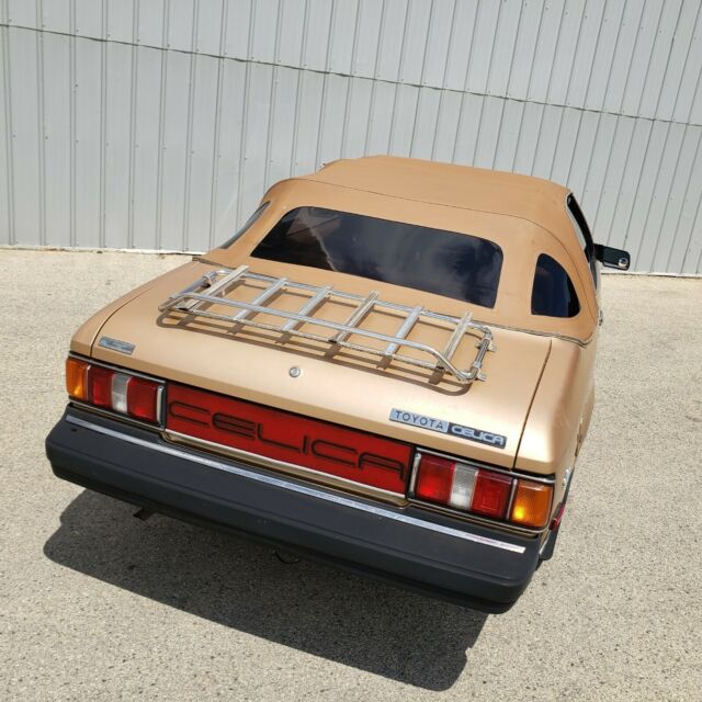 1981 toyota celica convertible limited edition coupe gt supra ra44 22r